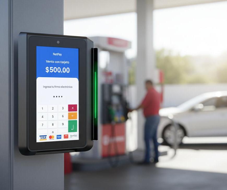 NetPay en gasolinería