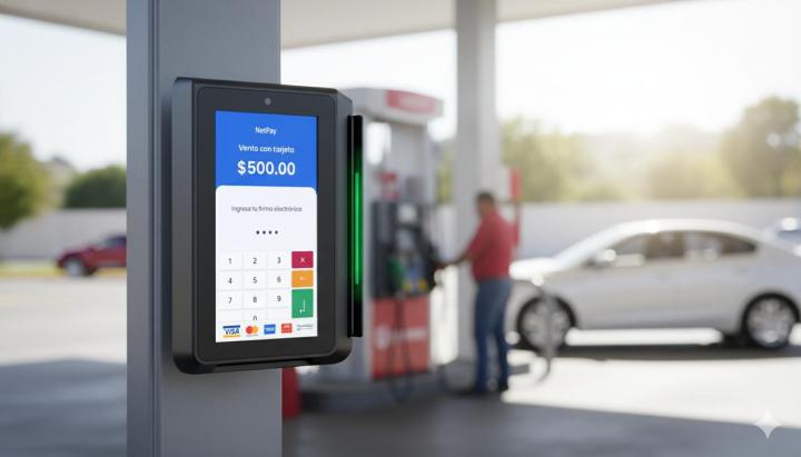 NetPay en gasolinería