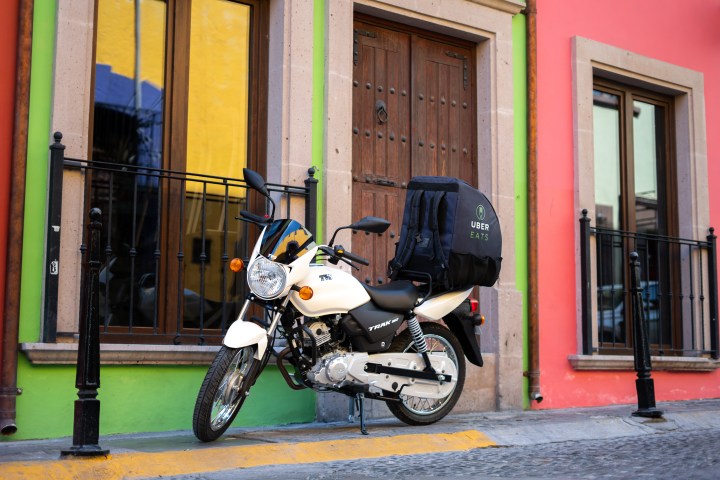 Moto de repartidor