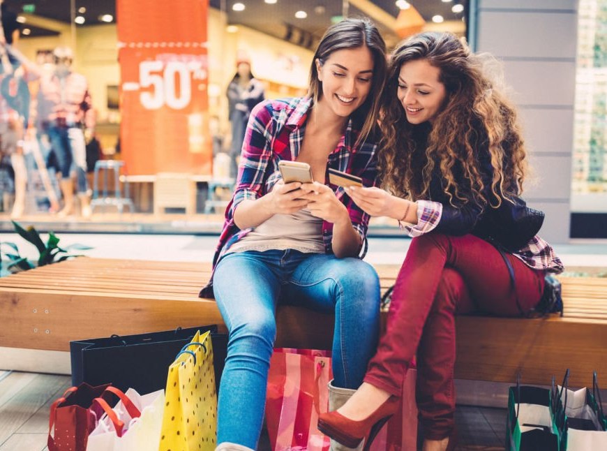 Mujeres de compras