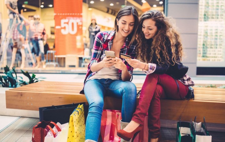 Mujeres de compras