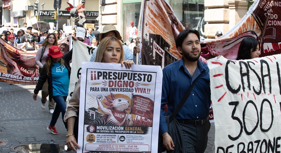 Marcha en la Cdmx
