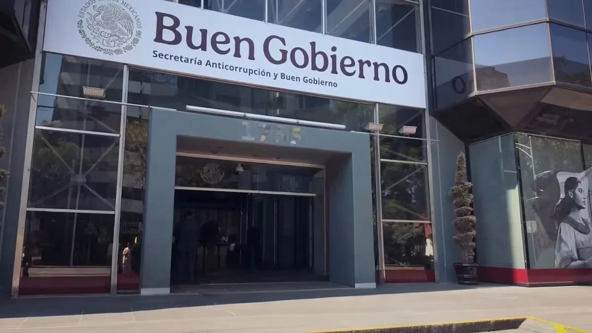 Fachada de la Secretaría Anticorrupción y Buen Gobierno