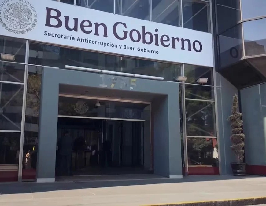 Fachada de la Secretaría Anticorrupción y Buen Gobierno
