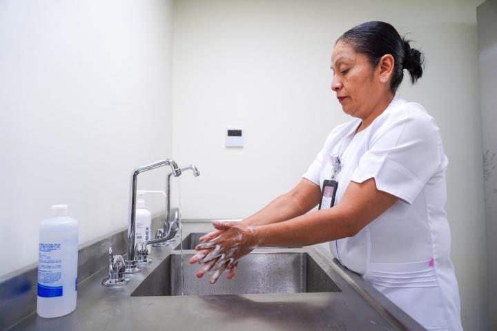Lavado de manos personal de enfermería