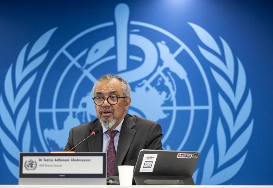 El director general de la Organización Mundial de la Salud, Tedros Adhanom Ghebreyesus. EFE/EPA/MARTIAL TREZZINI