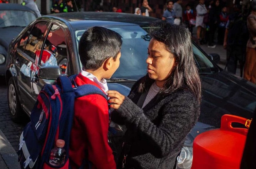 Estudiante y madre | Cuartoscuro