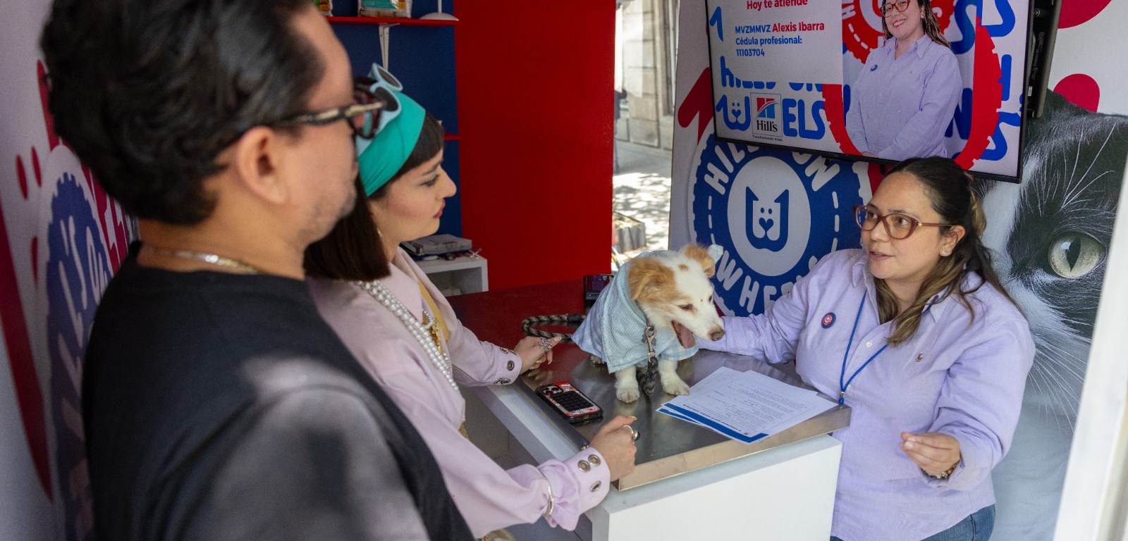 Veterinario y mascota