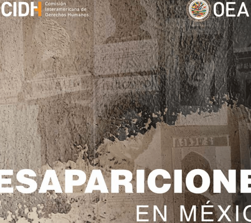 Desapariciones en México: CIDH