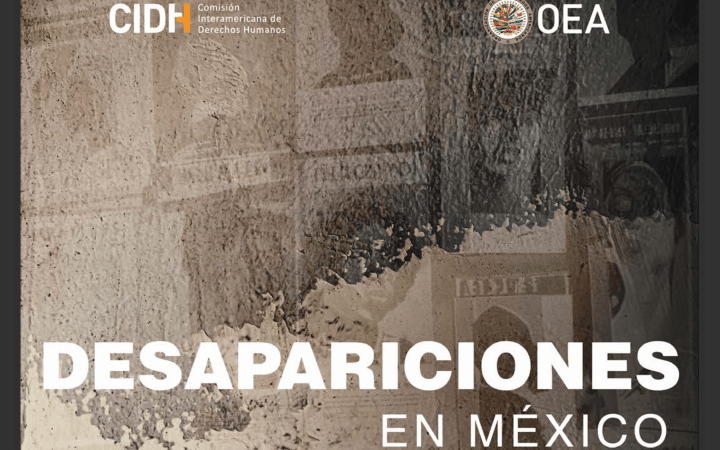 Desapariciones en México: CIDH
