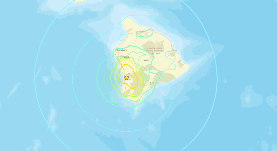 Sismo Hawái 23MAY26