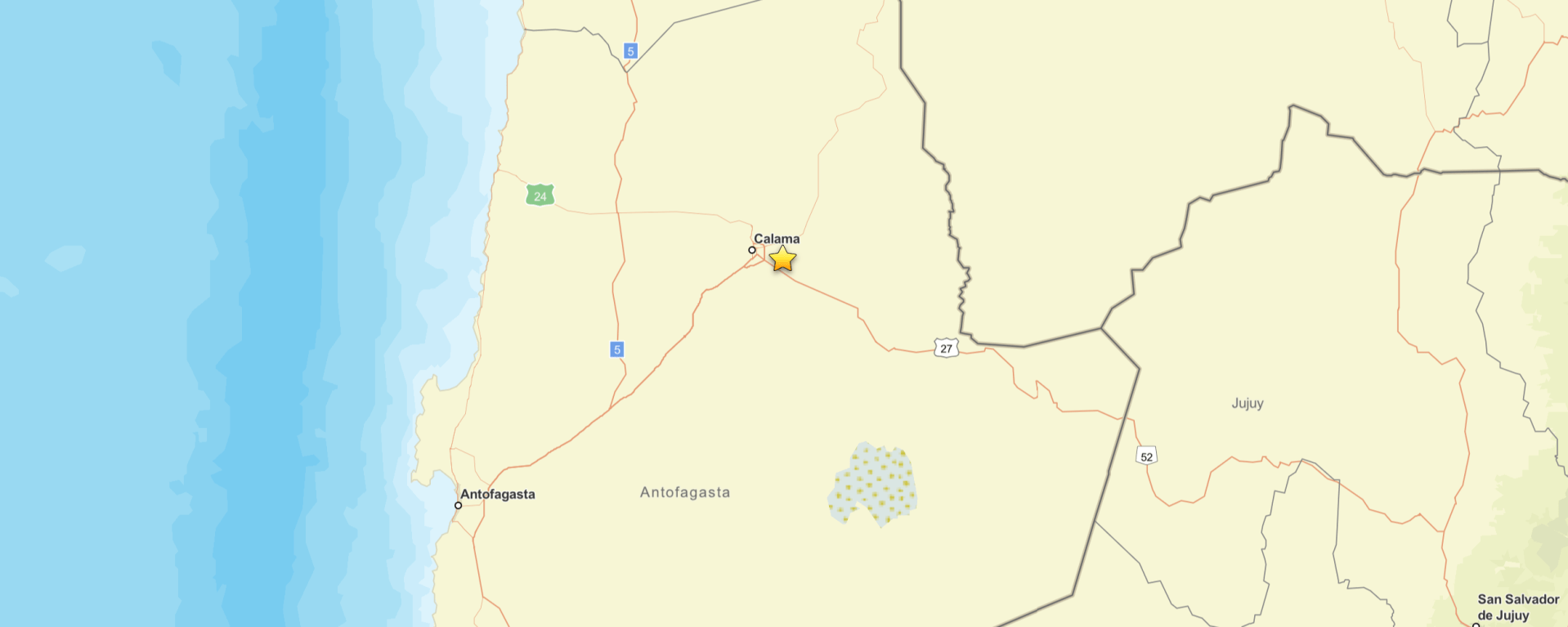 Sismo Chile 25MAY26