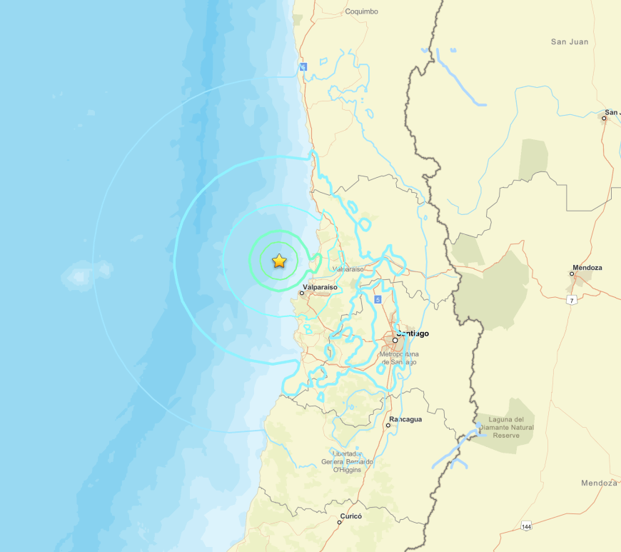 Sismo Chile 31MAYO26