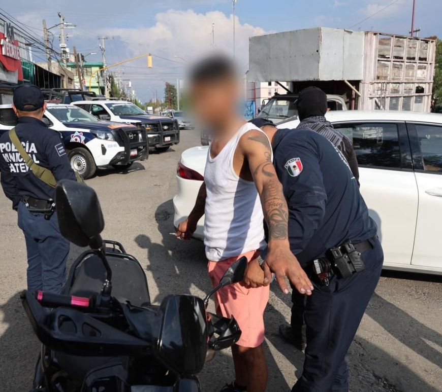 Operativo contra motocilcistas