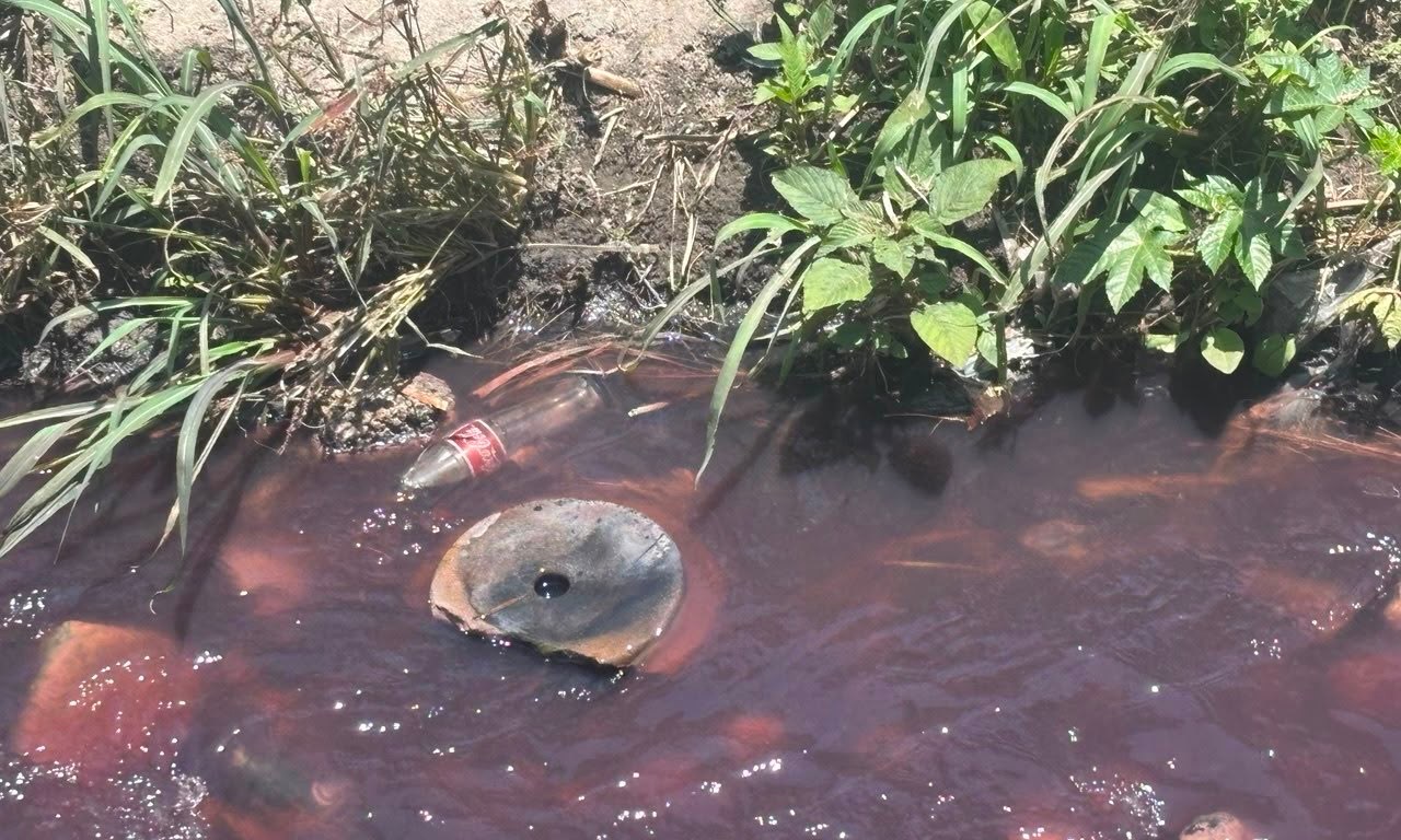 Río contaminado