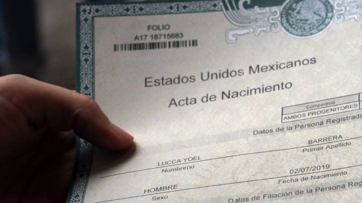 Acta de nacimiento | Cuartoscuro