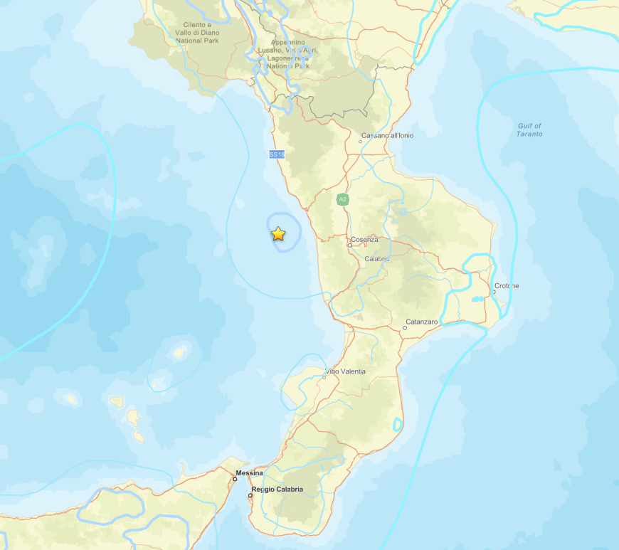 Sismo Italia 01JUN26