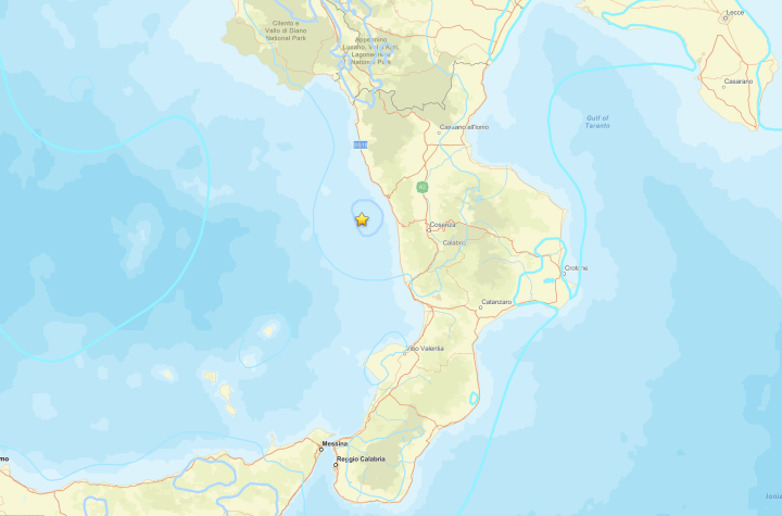 Sismo Italia 01JUN26