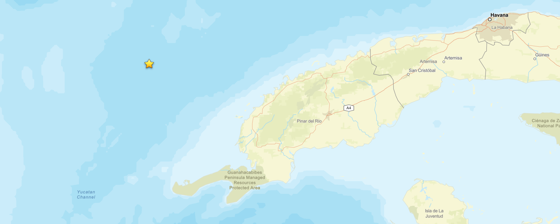 Sismo Cuba 08JUN26