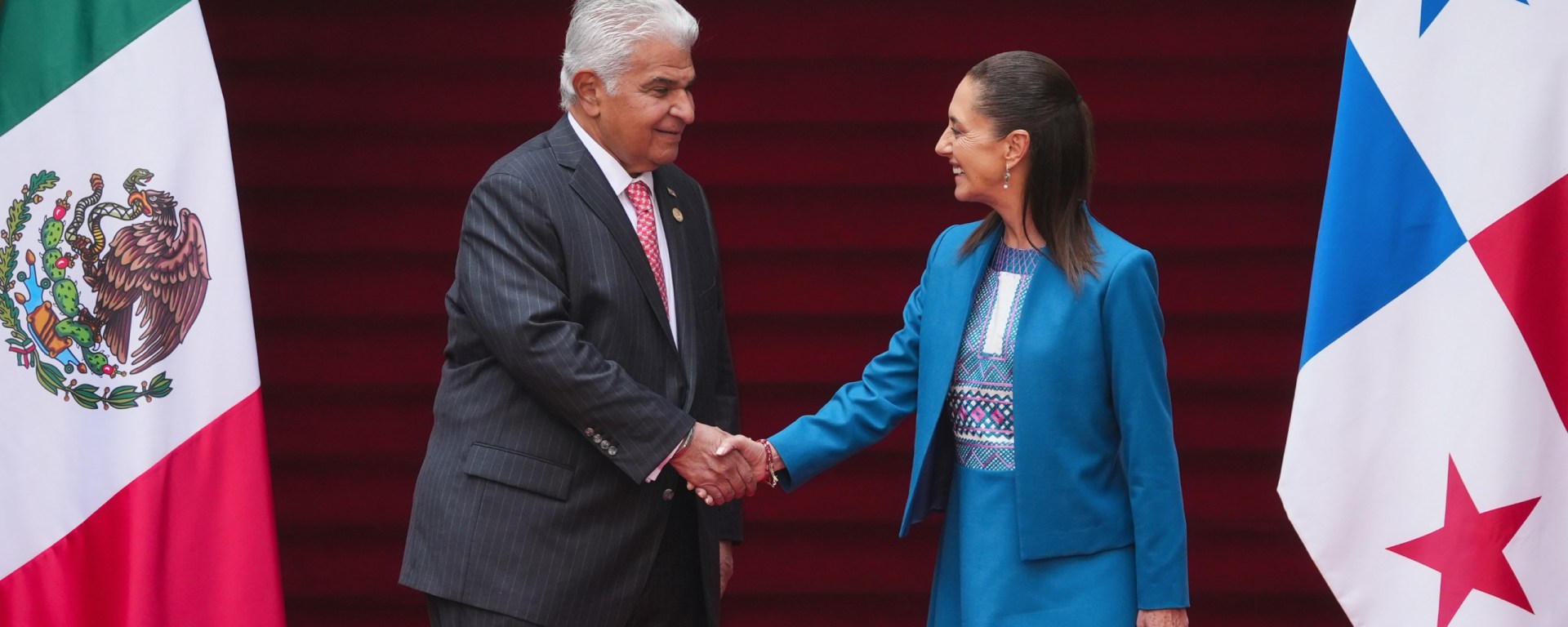 José Raúl Mulino Quintero y Claudia Sheinbaum Pardo