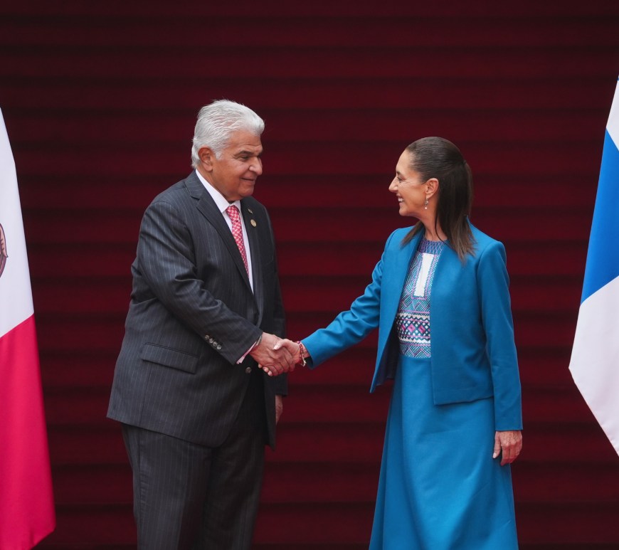 José Raúl Mulino Quintero y Claudia Sheinbaum Pardo