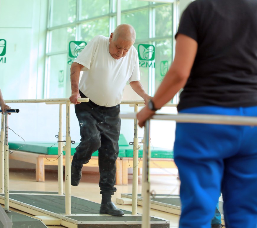 Fisioterapia en el IMSS