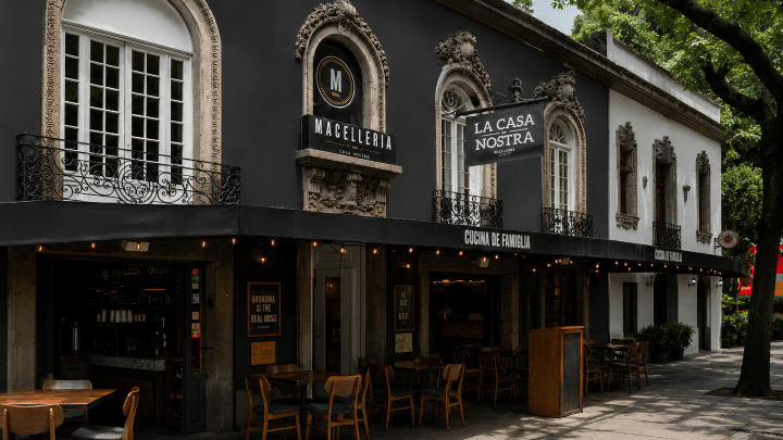 Exterior de restaurante