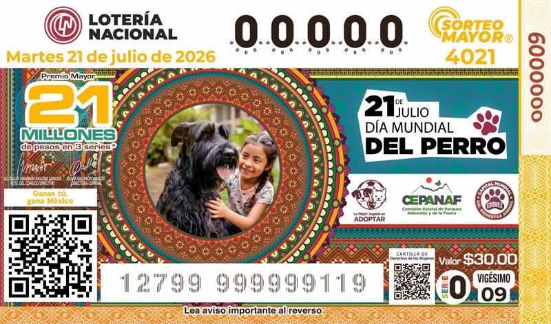 Sorteo Mayor No. 4021