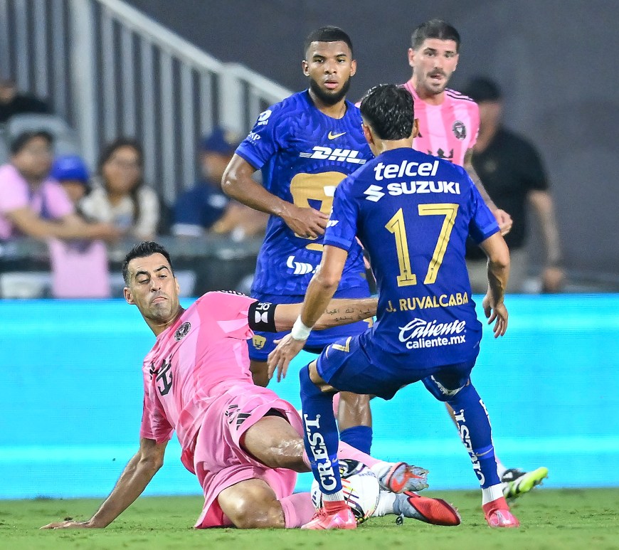 Inter Miami CF y los Pumas de la UNAM, | Foto: Imago7/ Etzel Espinosa