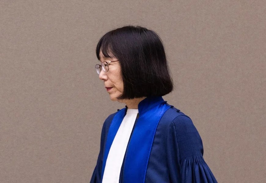 Fotografía de archivo de Tomoko Akane, jueza de la Corte Penal Internacional (CPI). EFE/ Eva Plevier/Pool