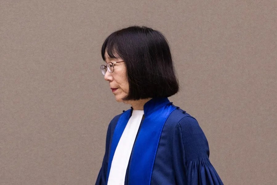 Fotografía de archivo de Tomoko Akane, jueza de la Corte Penal Internacional (CPI). EFE/ Eva Plevier/Pool
