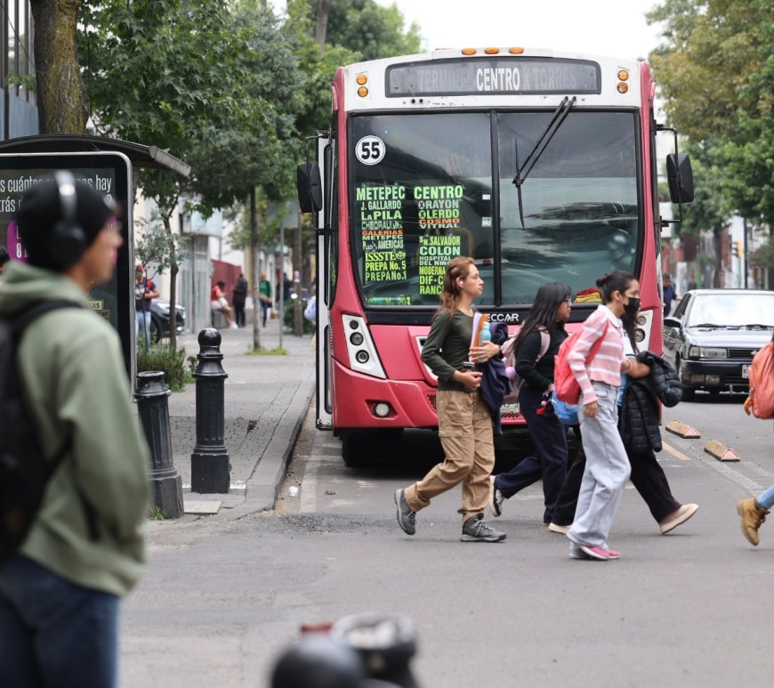 Autobús de transporte mexiquense