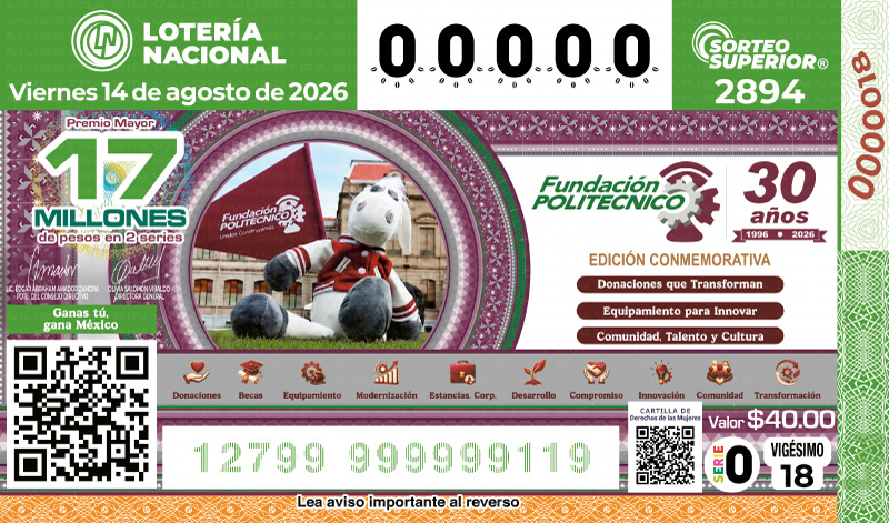 Sorteo Superior 2894