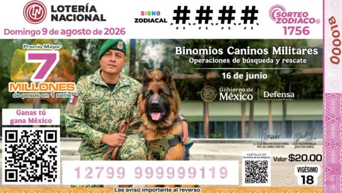 Sorteo Zodiaco 1756