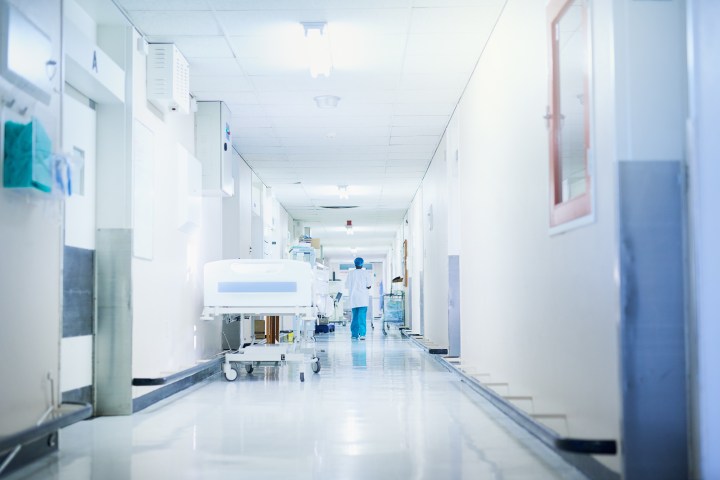 Pasillo de hospital