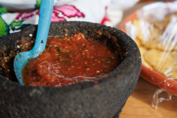 Salsa molcajete