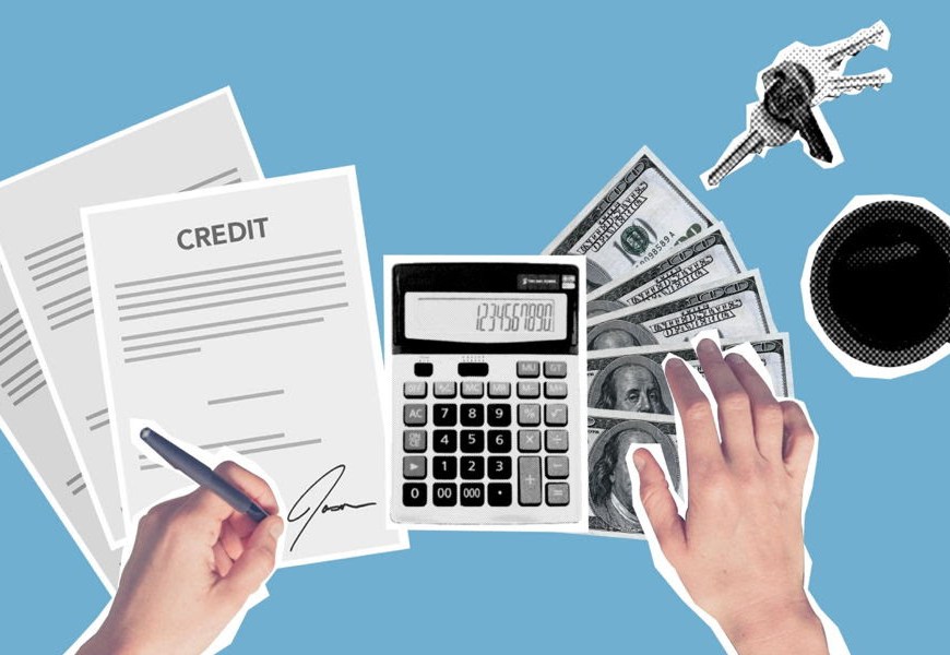 Ilustracion de credito