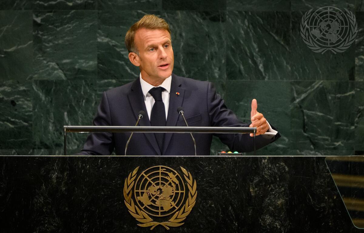 Emmanuel Macron | ONU - Loey Felipe
