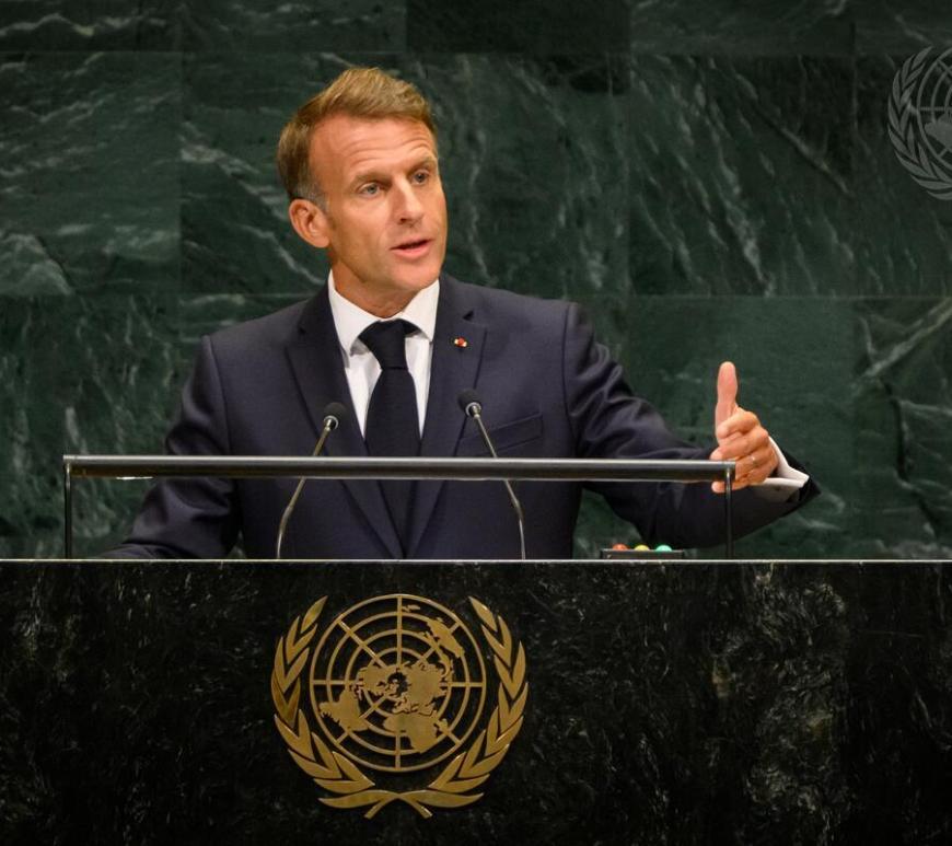 Emmanuel Macron | ONU - Loey Felipe