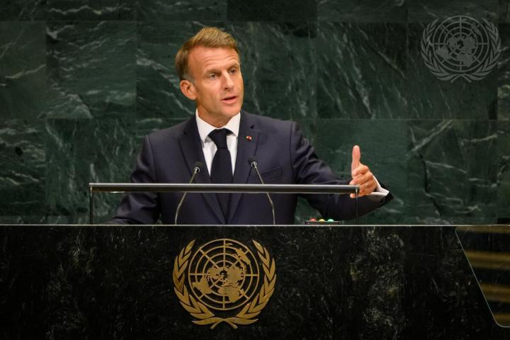 Emmanuel Macron | ONU - Loey Felipe