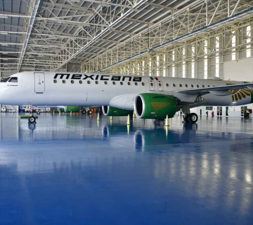 Avión en Mexicana