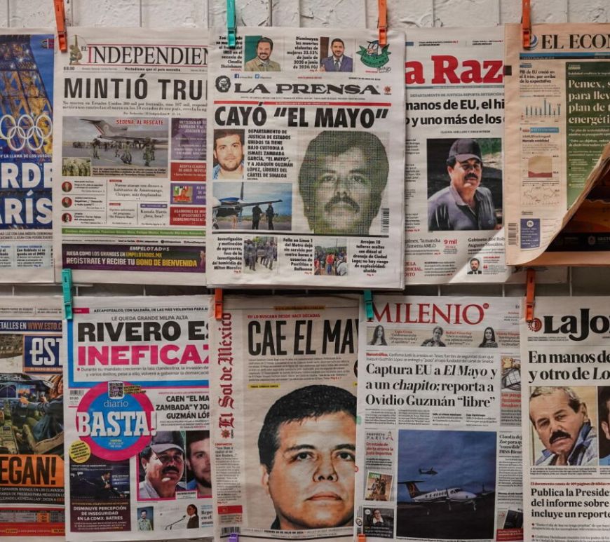 El Mayo en portadas de diarios