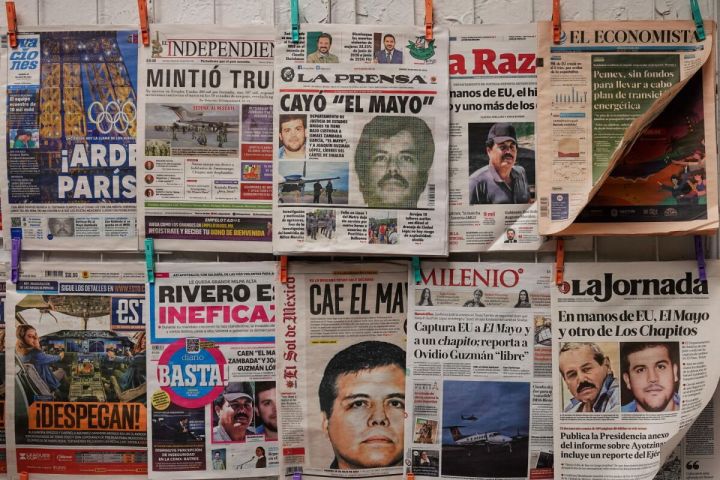 El Mayo en portadas de diarios