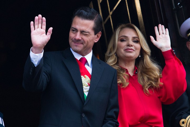 Enrique Peña Nieto y Angélica Rivera