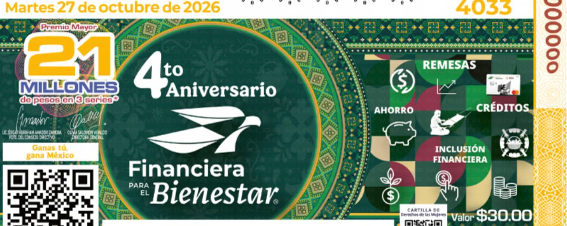 Sorteo Mayor No. 4033