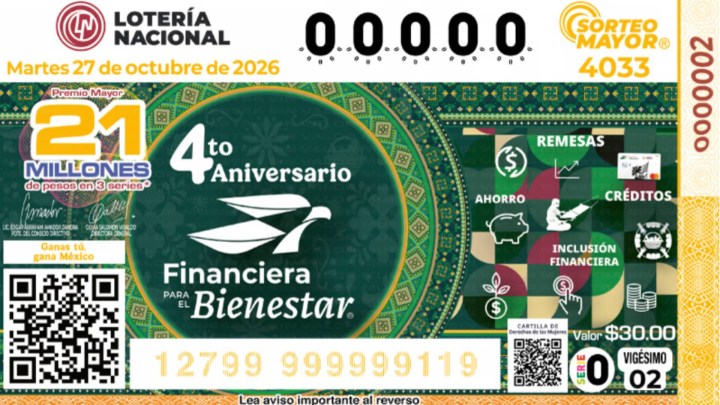 Sorteo Mayor No. 4033